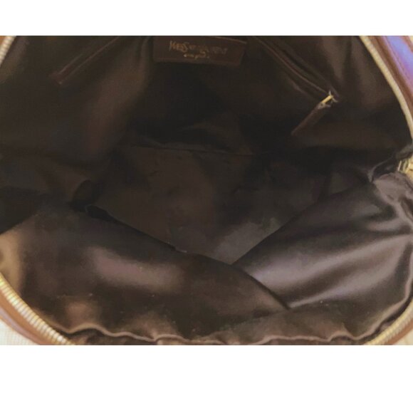 ✨ YSL MUSE Rive Gauche Shoulder Bag in Rich Tobacco Brown ✨ - Picture 12 of 14